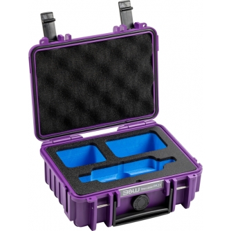 Cietie Koferi - BW OUTDOOR CASES TYPE 500 FOR INSTA360 X3, PURPLE 109367 - ātri pasūtīt no ražotāja