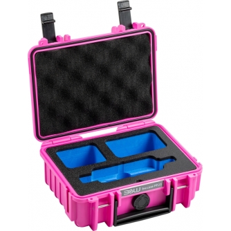 Koferi - BW OUTDOOR CASES TYPE 500 FOR INSTA360 X3, PINK 109368 - ātri pasūtīt no ražotāja