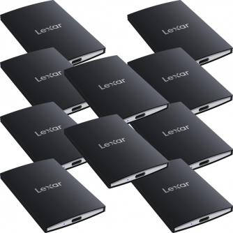 Hard drives & SSD - LEXAR SSD SL500 / USB3.2 GEN2X2 UP TO R2000/W1800 // 10-PACK W./ 6X 1TB + 4X 2TB LSL500-10PACK - quick order from manufacturer