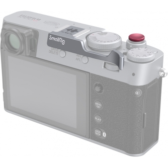 Kameru bateriju gripi - SMALLRIG 4566 THUMB GRIP FOR FUJIFILM X100VI / X100V SILVER 4566 - ātri pasūtīt no ražotāja