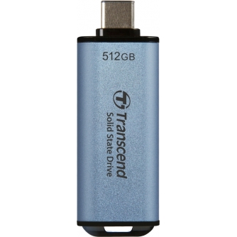 Citie diski & SSD - TRANSCEND SSD ESD300 PORTABLE (USB 10GBPS, TYPE C) 512GB TS512GESD300C - ātri pasūtīt no ražotāja