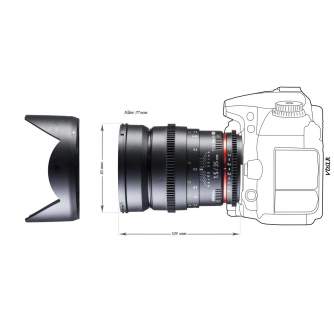 SLR Objektīvi - Walimex pro 35/1.5 VDSLR Lens for Nikon 18712 - ātri pasūtīt no ražotāja