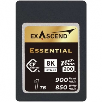 Memory Cards - Exascend 1TB Essential CFexpress Type A EXPC3EA001TB - quick order from manufacturer