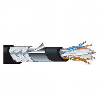 Kabeļi - Canare RJC6-4P-SFM CAT6 STP Cable 23AWG 8.6mm - быстрый заказ от производителя