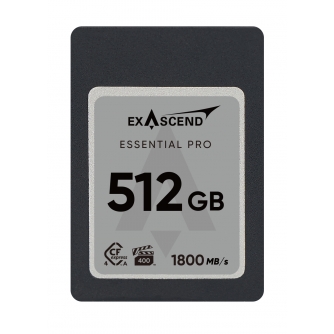 Memory Cards - Exascend Essential Cfexpress 4.0 Type A, 512GB EXPC4EA512GB - quick order from manufacturer