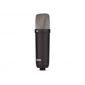 Podcast Microphones - RODE NT1 Signature Series Black, large-diaphragm studio condenser microphone - quick order from manufacturer