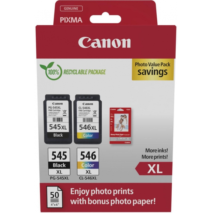 CanoninkPG-545XLCL-546XLValuePack8286B011