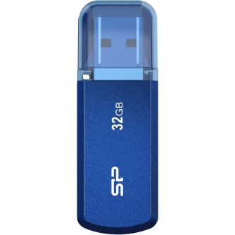 Zibatmiņas - Silicon Power flash drive 32GB Helios 202, blue SP032GBUF3202V1B - ātri pasūtīt no ražotāja