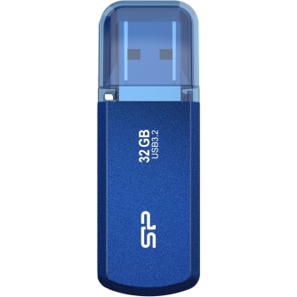 Zibatmiņas - Silicon Power flash drive 32GB Helios 202, blue SP032GBUF3202V1B - ātri pasūtīt no ražotāja