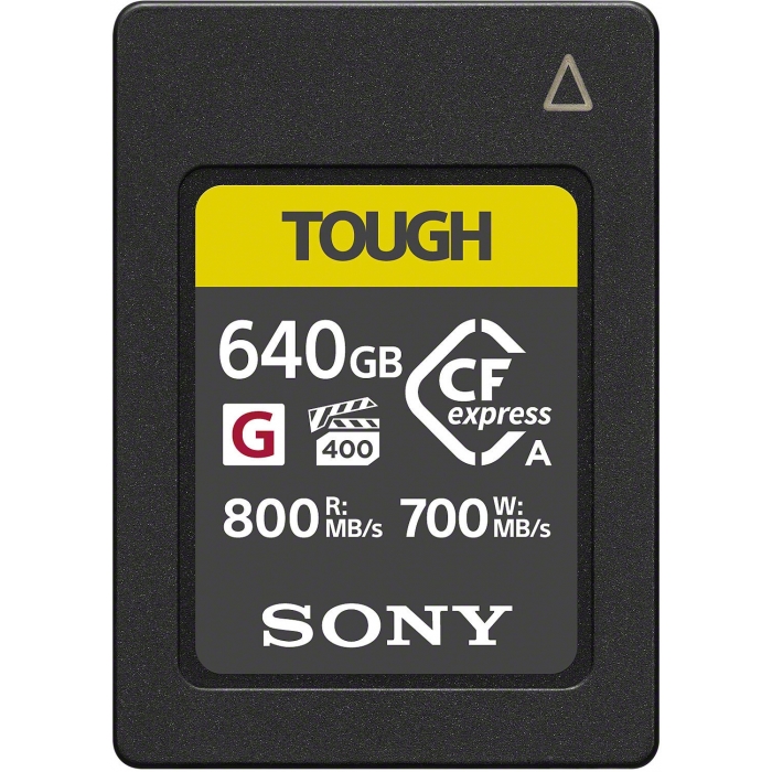 Memory Cards - Sony memory card CFexpress 640GB Type A Tough CEAG640T.SYM - quick order from manufacturer