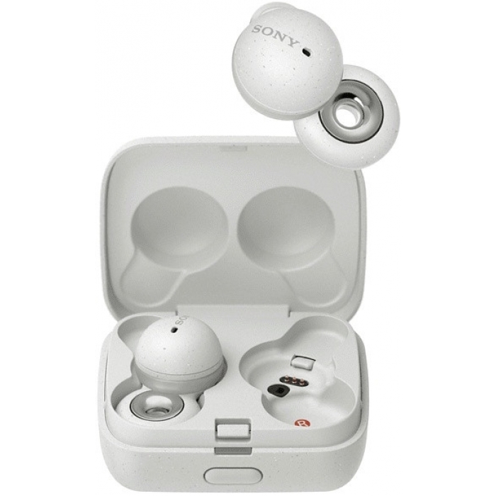 Austiņas - Sony wireless earbuds LinkBuds WF-L900, white WFL900W.CE7 - ātri pasūtīt no ražotāja