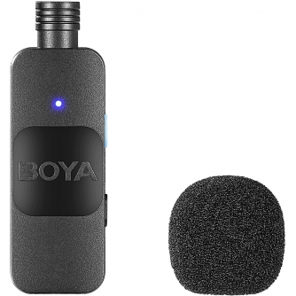 Bezvadu piespraužamie mikrofoni - Boya wireless microphone BY-V20 USB-C V2.0 - ātri pasūtīt no ražotāja