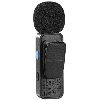 Bezvadu piespraužamie mikrofoni - Boya wireless microphone BY-V2 Lightning - ātri pasūtīt no ražotāja