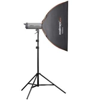 Softboxes - walimex pro Softbox PLUS Orange Line 90x90 - quick order from manufacturer