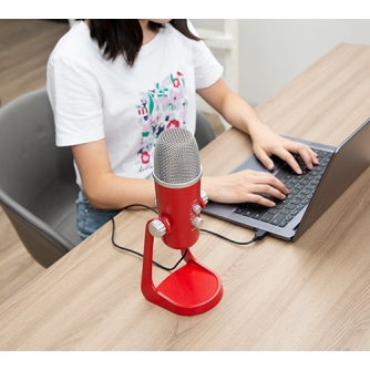 Podcast Microphones - Boya BY-PM700G USB Condenser Microphone Triple-Capsule Design 16 Bit/48 kHz - quick order from manufacturer