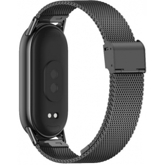 Citi aksesuāri - Tech-Protect watch strap MilaneseBand Xiaomi Smart Band 8, black - ātri pasūtīt no ražotāja