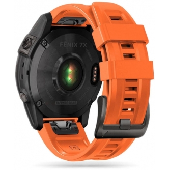 Citi aksesuāri - Tech-Protect watch strap IconBand Garmin fenix 3/5X/3HR/5X Plus/6X/6X Pro/7X, orange - ātri pasūtīt no ražotāja