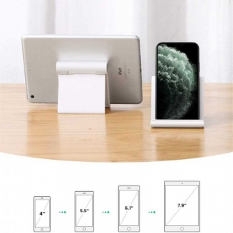 Viedtālruņiem - Tech-Protect smartphone table holder Z1, white - ātri pasūtīt no ražotāja