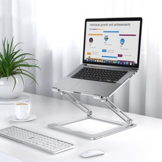 Citi aksesuāri - Tech-Protect notebook stand, grey - ātri pasūtīt no ražotāja