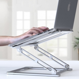 Citi aksesuāri - Tech-Protect notebook stand, grey - ātri pasūtīt no ražotāja