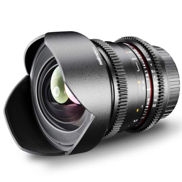 CINEMA Video Lenses - Walimex pro 14/3.1 Video DSLR Sony E black - quick order from manufacturer