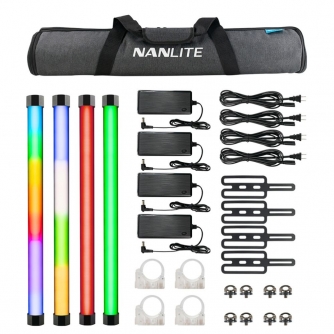 LED Gaismas paneļi - NANLITE PavoTube II 15X 4Kit - быстрый заказ от производителя