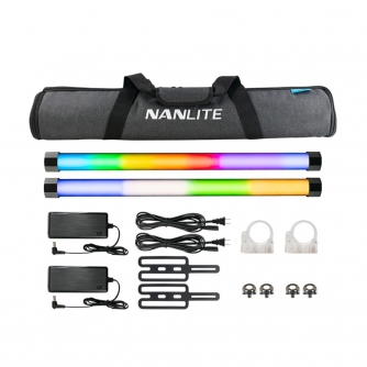 LED Gaismas paneļi - NANLITE PavoTube II 15X 2Kit - быстрый заказ от производителя