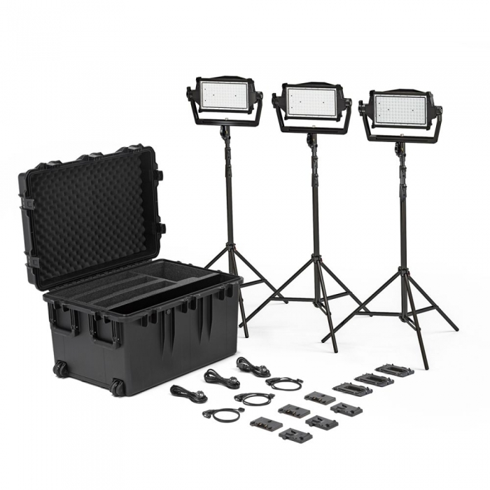 Accessories for studio lights - Litepanels Astra IP Half Traveler Trio LED Panel GM&amp;VM Kit (936-0103) - quick order from manufacturer