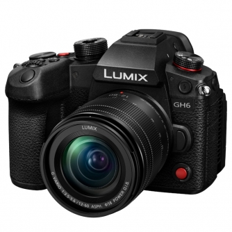 Bezspoguļa kameras - Panasonic Premium Panasonic Lumix GH6 + FS12060 (DC-GH6ME) - быстрый заказ от производителя