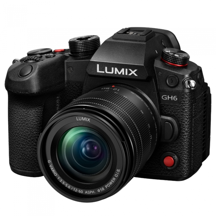 Bezspoguļa kameras - Panasonic Premium Panasonic Lumix GH6 + FS12060 (DC-GH6ME) - ātri pasūtīt no ražotāja