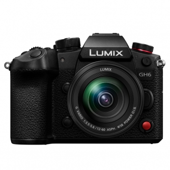 Bezspoguļa kameras - Panasonic Premium Panasonic Lumix GH6 + FS12060 (DC-GH6ME) - ātri pasūtīt no ražotāja