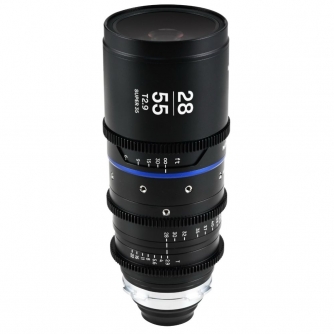 CINEMA Video objektīvi - Laowa Nanomorph Zoom 28-55mm T2.9 1.5X S35 Blue (Arri PL) - быстрый заказ от производителя