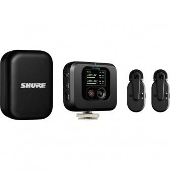 Bezvadu piespraužamie mikrofoni - Shure MoveMic TWO RECEIVER Kit (MV-TWO-KIT-Z6) - ātri pasūtīt no ražotāja