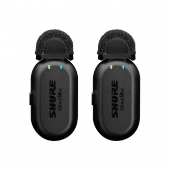 Wireless Lavalier Microphones - Shure MoveMic TWO RECEIVER Kit (MV-TWO-KIT-Z6) - quick order from manufacturer