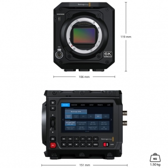 Video Cameras Accessories - Blackmagic Design Blackmagic PYXIS 6K EF - quick order from manufacturer