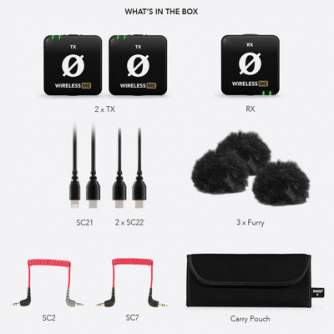 Беспроводные петличные микрофоны - RODE Wireless ME DUAL bezvadu mikrofonu komplekts - купить сегодня в магазине и с доставкой