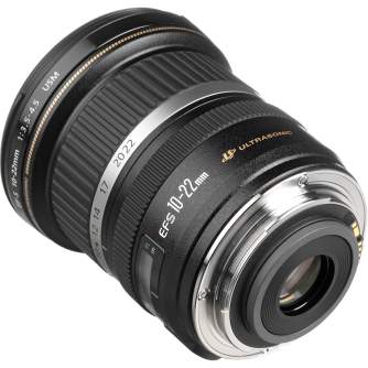 Objektīvi - Canon EF-S 10-22mm f/3.5-4.5 USM Platleņķa tālummaiņa objektīvs - perc šodien veikalā un ar piegādi