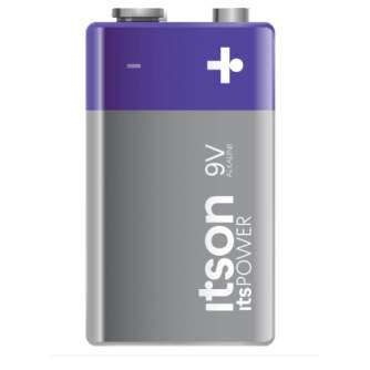 Batteries and chargers - itson itsPOWER battery Alkaline 6LR61IPO/1CP 9V - buy today in store and with delivery