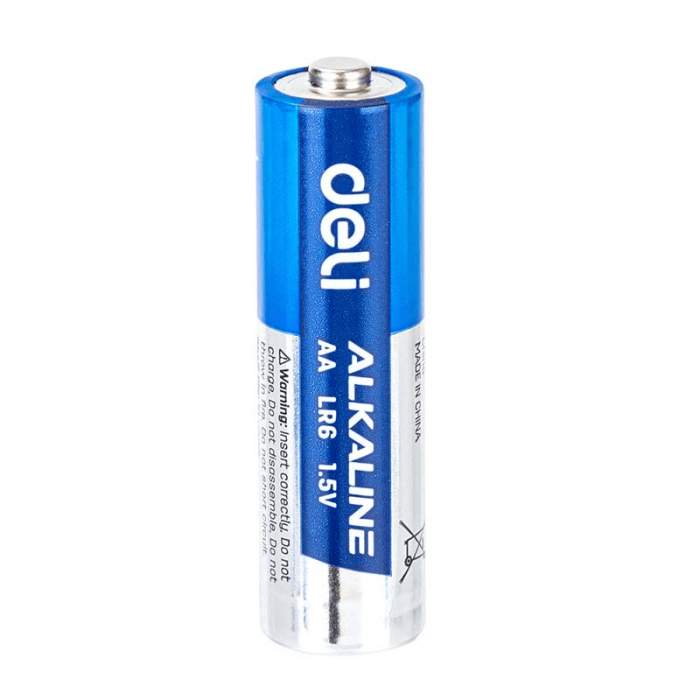 Baterijas, akumulatori un lādētāji - Deli Alkaline batteries AA LR6 - купить сегодня в магазине и с доставкой