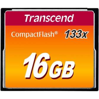 Atmiņas kartes - TRANSCEND CF 133X 16GB atmiņas karte - ātri pasūtīt no ražotāja