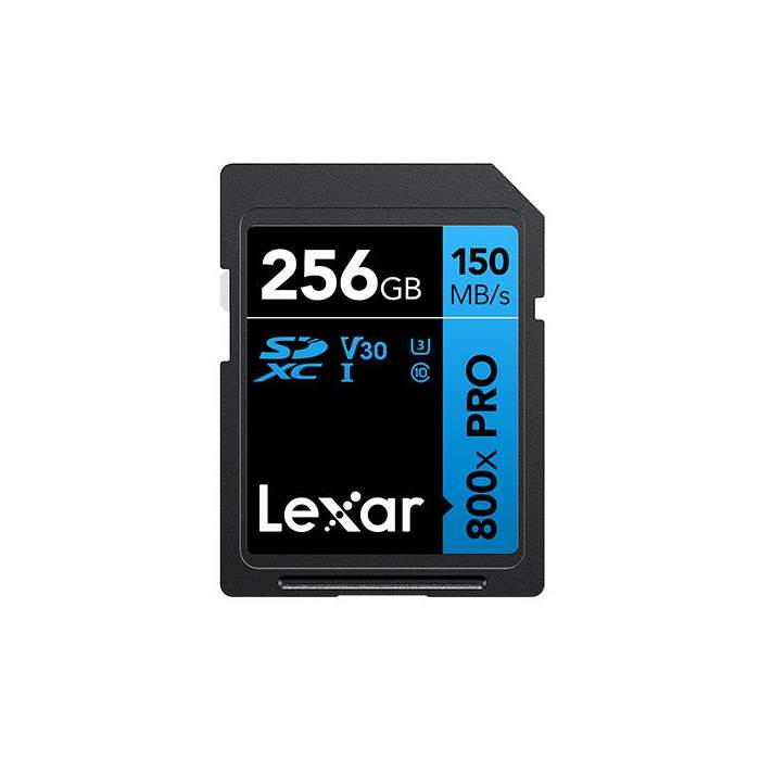 Memory Cards - LEXAR MEMORY SDXC 256GB UHS-I/LSD0800P256G-BNNNG - quick order from manufacturer