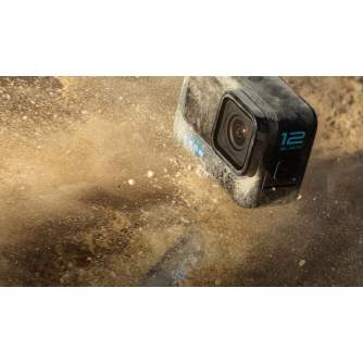 Action GoPro Cameras - GoPro HERO12 Black Action Camera 5.3K60 4K120 HDR waterproof 27MP rental