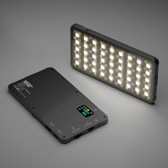 LED lampas kamerai - Newell RGB-W Rangha LED Lamp RGB 0-360° Bi-Color 3200-5600K, Built-in Battery - perc šodien veikalā un ar piegādi
