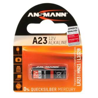 Baterijas, akumulatori un lādētāji - Ansmann Alkaline A 23 12 V for remote controls - купить сегодня в магазине и с доставкой