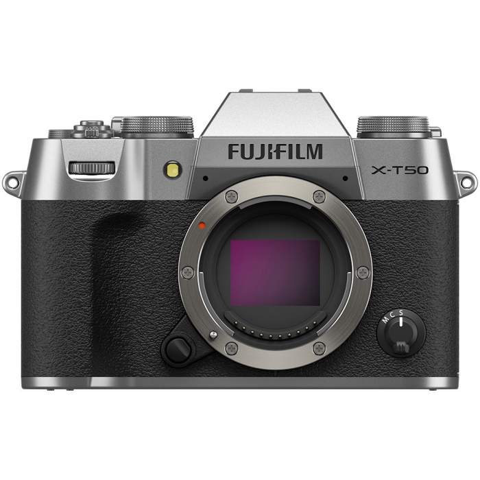 Fujifilm X-T50 APS-C 40MP X-Trans Silver mirrorless camera