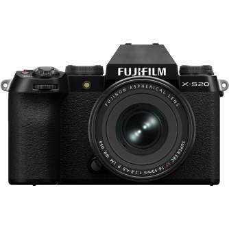 Fujifilm X-S20 XF16-50mm F2.8-4.8 R LM WR Black APS-C X-Trans mirrorless camera kit