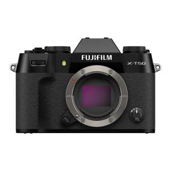 Mirrorless Cameras - Fujifilm X-T50 APS-C 40MP X-Trans Black mirrorless camera - quick order from manufacturer