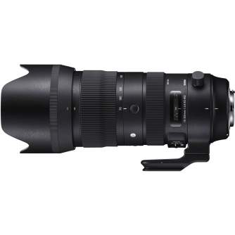 Objektīvi un aksesuāri - Canon 70-200mm f/2.8 DG OS HSM Sigma Sports zoom objektīvs noma