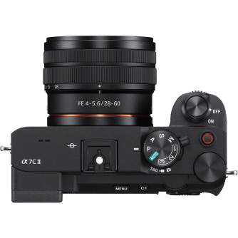 Mirrorless Cameras - Sony A7C II 28-60mm Black ILCE-7CM2L/B 7C Alpha 7C II - quick order from manufacturer