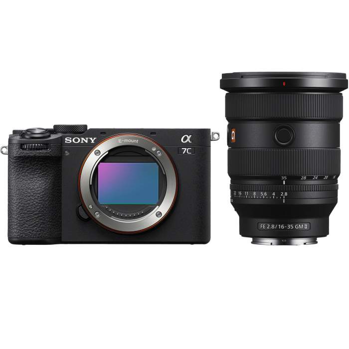 Sony A7C II 16-35mm F2.8 GM II Black ILCE-7CM2/B α7C Alpha 7C II SEL1635GM2